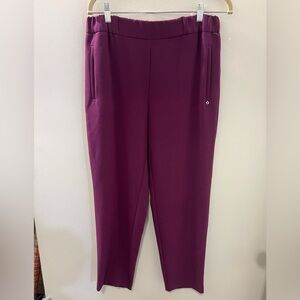 OTTOD'AME CASUAL TROUSERS Women's Trousers, Plum